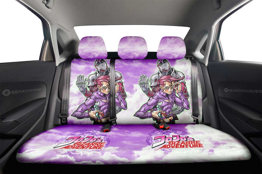 Vinegar Doppio Car Back Seat Cover Custom Bizarre Adventures - Gearcarcover - 2
