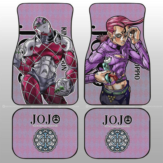 Vinegar Doppio Car Floor Mats Custom -Bizarre-Adventure - Gearcarcover - 1