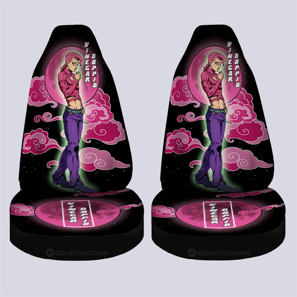 Vinegar Doppio Car Seat Covers Custom Bizarre Adventure Car Accessories - Gearcarcover - 4