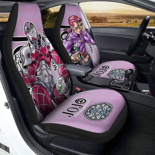 Vinegar Doppio Car Seat Covers Custom -Bizarre-Adventure - Gearcarcover - 1