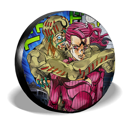 Vinegar Doppio Spare Tire Covers Custom Bizarre Adventure Car Accessories - Gearcarcover - 2