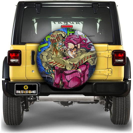 Vinegar Doppio Spare Tire Covers Custom Bizarre Adventure Car Accessories - Gearcarcover - 1