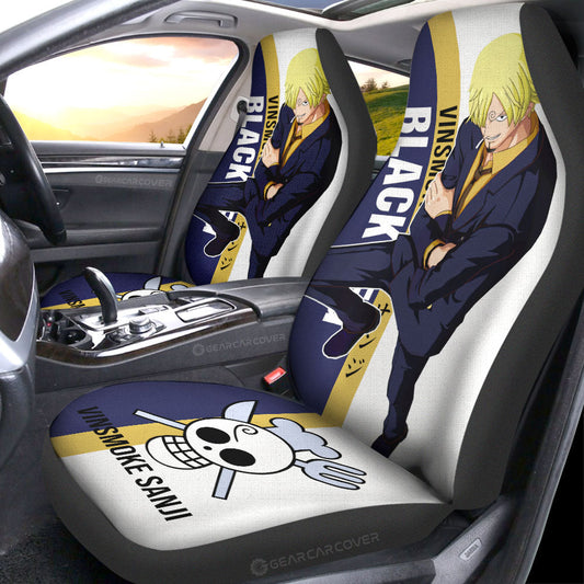 Vinsmoke Sanji Car Seat Covers Custom Car Accessories For Fans - Gearcarcover - 2