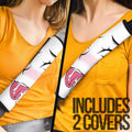 Waifu Face Seat Belt Covers Custom Ahegao Car Accessories - Gearcarcover - 2