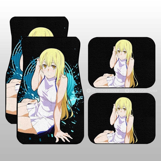 Waifu Girl Ais Wallenstein Car Floor Mats Custom Dungeon Ni Deai Wo Motomeru Car Accessories - Gearcarcover - 1