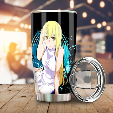 Waifu Girl Ais Wallenstein Tumbler Cup Custom Dungeon Ni Deai Wo Motomeru Car Accessories - Gearcarcover - 1