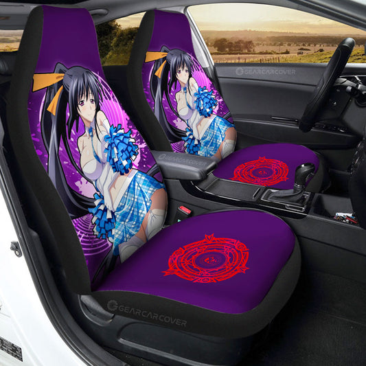 Waifu Girl Akeno Car Seat Covers Custom High School DxD - Gearcarcover - 1