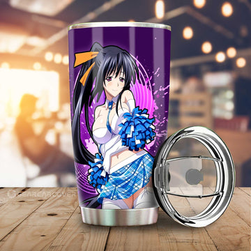 Waifu Girl Akeno Tumbler Cup Custom High School DxD - Gearcarcover - 1