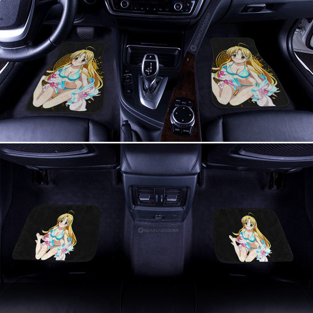 Waifu Girl Asia Argento Car Floor Mats Custom High School DxDs - Gearcarcover - 3