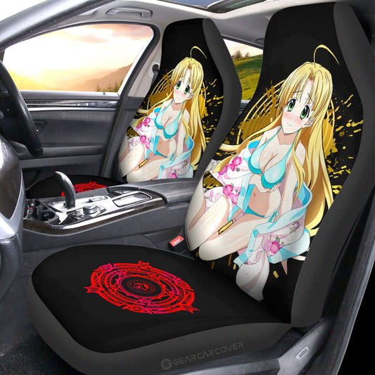 Waifu Girl Asia Argento Car Seat Covers Custom High School DxDs - Gearcarcover - 2