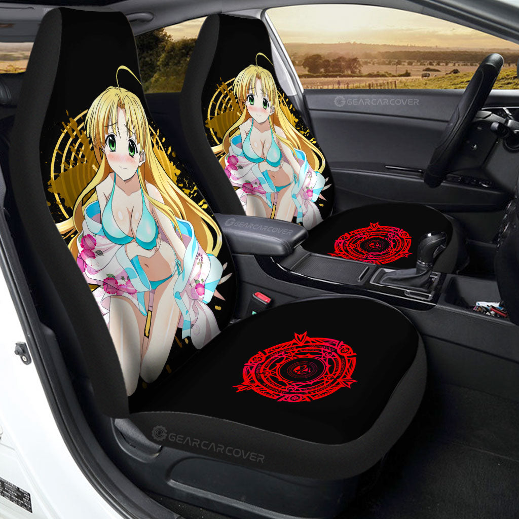 Waifu Girl Asia Argento Car Seat Covers Custom High School DxDs - Gearcarcover - 1