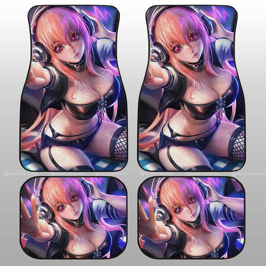Waifu Girl Car Floor Mats Custom - Gearcarcover - 2