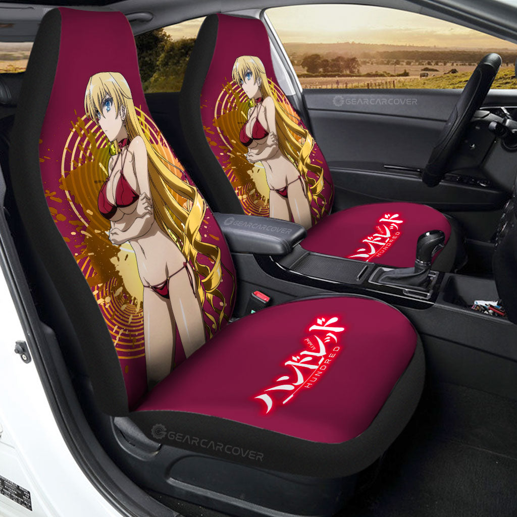 Waifu Girl Claire Harvey Car Seat Covers Custom Hundred Car Accessories - Gearcarcover - 1