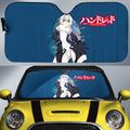 Waifu Girl Emilia Gudenburg Car Sunshade Custom Hundred Car Accessories - Gearcarcover - 1