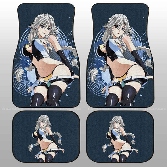 Waifu Girl Grayfia Lucifuge Car Floor Mats Custom High School DxDs - Gearcarcover - 2