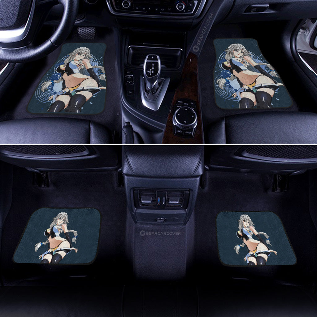 Waifu Girl Grayfia Lucifuge Car Floor Mats Custom High School DxDs - Gearcarcover - 3