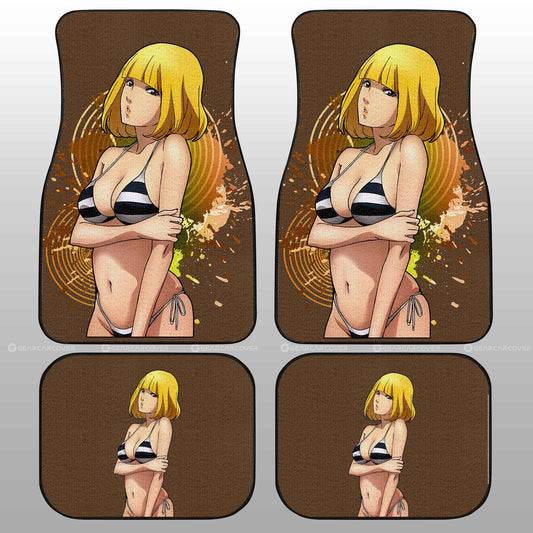 Waifu Girl Hana Midorikawa Car Floor Mats Custom Prison School Car Accessories - Gearcarcover - 2