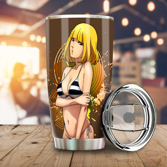 Waifu Girl Hana Midorikawa Tumbler Cup Custom Prison School Car Accessories - Gearcarcover - 1