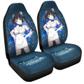 Waifu Girl Hestia Car Seat Covers Custom Dungeon Ni Deai Wo Motomeru Car Accessories - Gearcarcover - 3