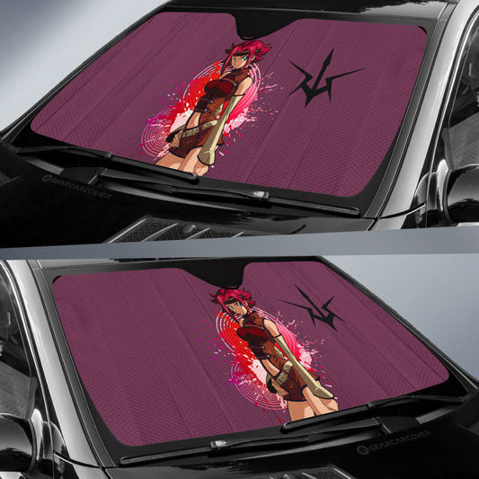 Waifu Girl Kallen Kozuki Car Sunshade Custom Car Accessories - Gearcarcover - 2