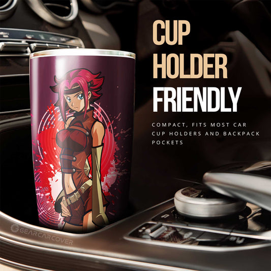 Waifu Girl Kallen Kozuki Tumbler Cup Custom Car Accessories - Gearcarcover - 2