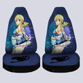 Waifu Girl Lucy Heartfilia Car Seat Covers Custom Car Accessories - Gearcarcover - 4