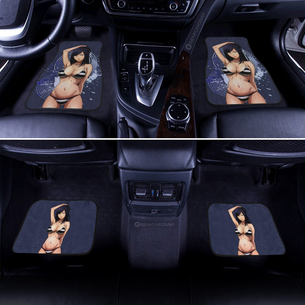 Waifu Girl Mari Kurihara Car Floor Mats Custom Prison School Car Accessories - Gearcarcover - 3