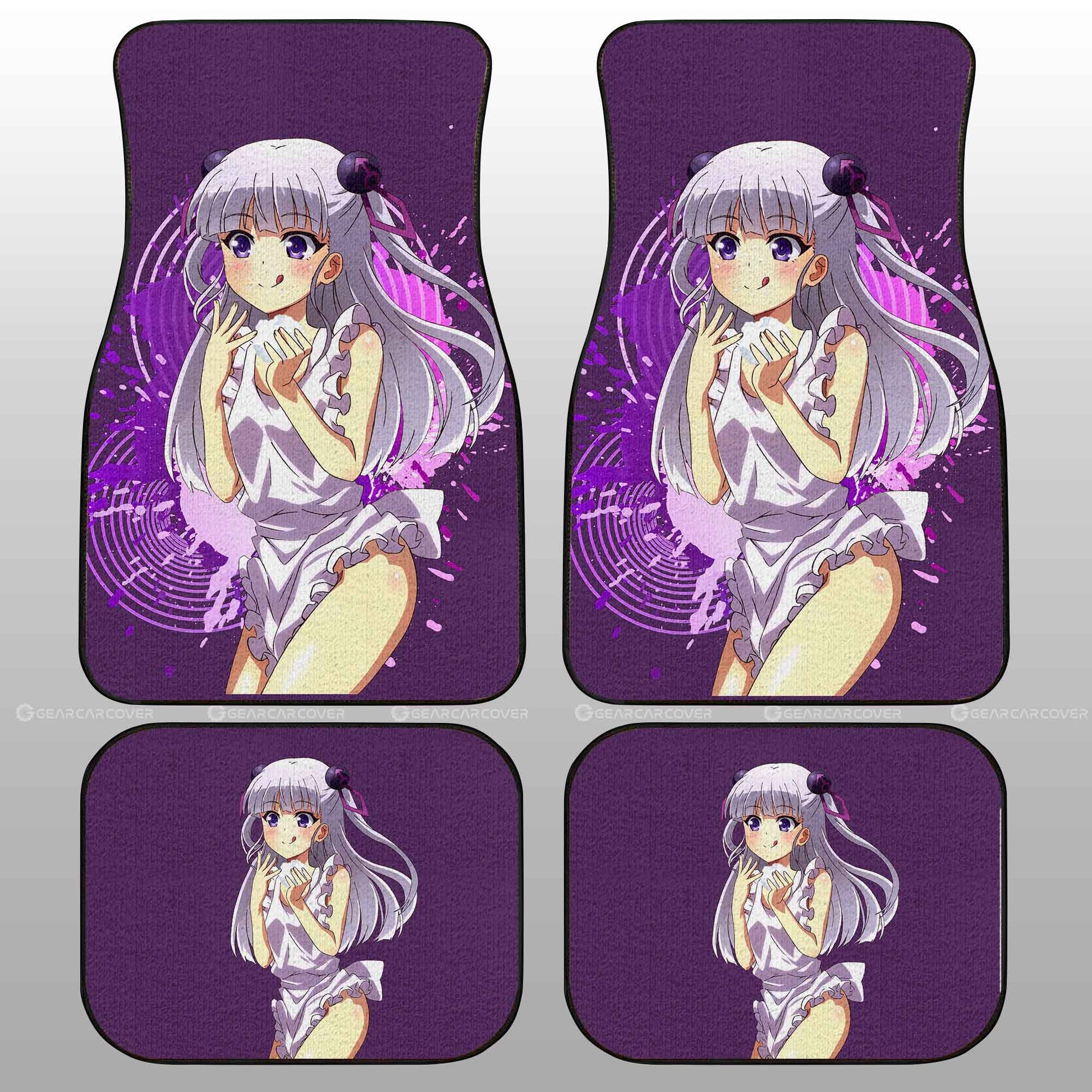Waifu Girl Maria Naruse Car Floor Mats Custom The Testament of Sister New Devil Car Accessories - Gearcarcover - 2