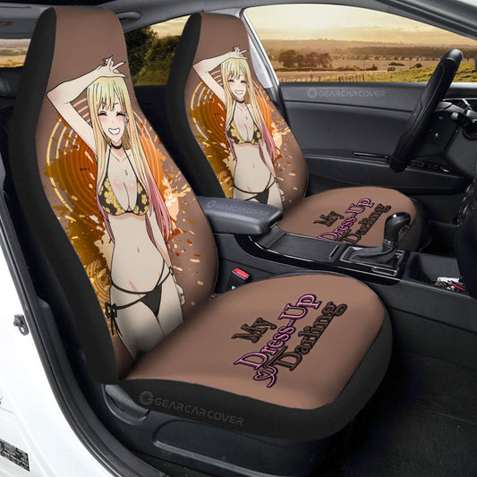 Waifu Girl Marin Kitagawa Car Seat Covers Custom Sono Bisque Doll wa Koi wo Suru Car Accessories - Gearcarcover - 1