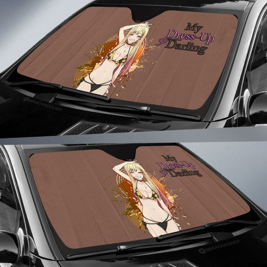 Waifu Girl Marin Kitagawa Car Sunshade Custom Sono Bisque Doll wa Koi wo Suru Car Accessories - Gearcarcover - 2