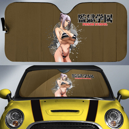 Waifu Girl Meiko Shiraki Car Sunshade Custom Prison School Car Accessories - Gearcarcover - 1