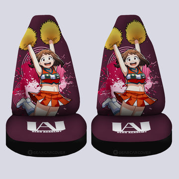 Waifu Girl Mikoto Misaka Car Seat Covers Custom A Certain Magical Index Car Accessories - Gearcarcover - 1