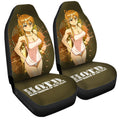 Waifu Girl Rei Miyamoto Car Seat Covers Custom High School Of The Dead Car Accessories - Gearcarcover - 3