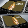 Waifu Girl Rei Miyamoto Car Sunshade Custom High School Of The Dead Car Accessories - Gearcarcover - 2