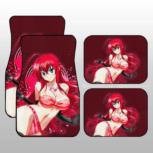 Waifu Girl Rias Car Floor Mats Custom High School DxD - Gearcarcover - 1