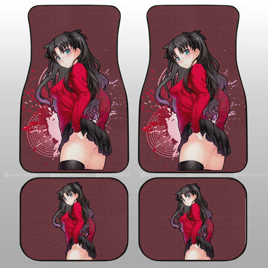 Waifu Girl Rin Tohsaka Car Floor Mats Custom Fate/Grand Order Car Accessories - Gearcarcover - 2