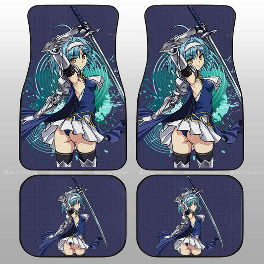 Waifu Girl Yuki Nonaka Car Floor Mats Custom The Testament of Sister New Devil Car Accessories - Gearcarcover - 2