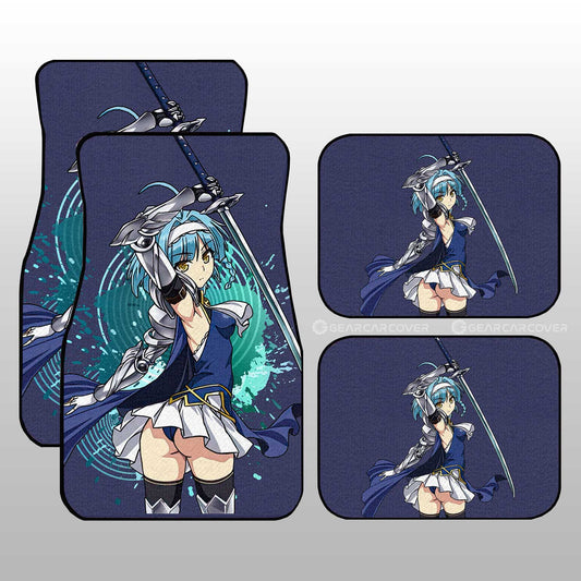 Waifu Girl Yuki Nonaka Car Floor Mats Custom The Testament of Sister New Devil Car Accessories - Gearcarcover - 1