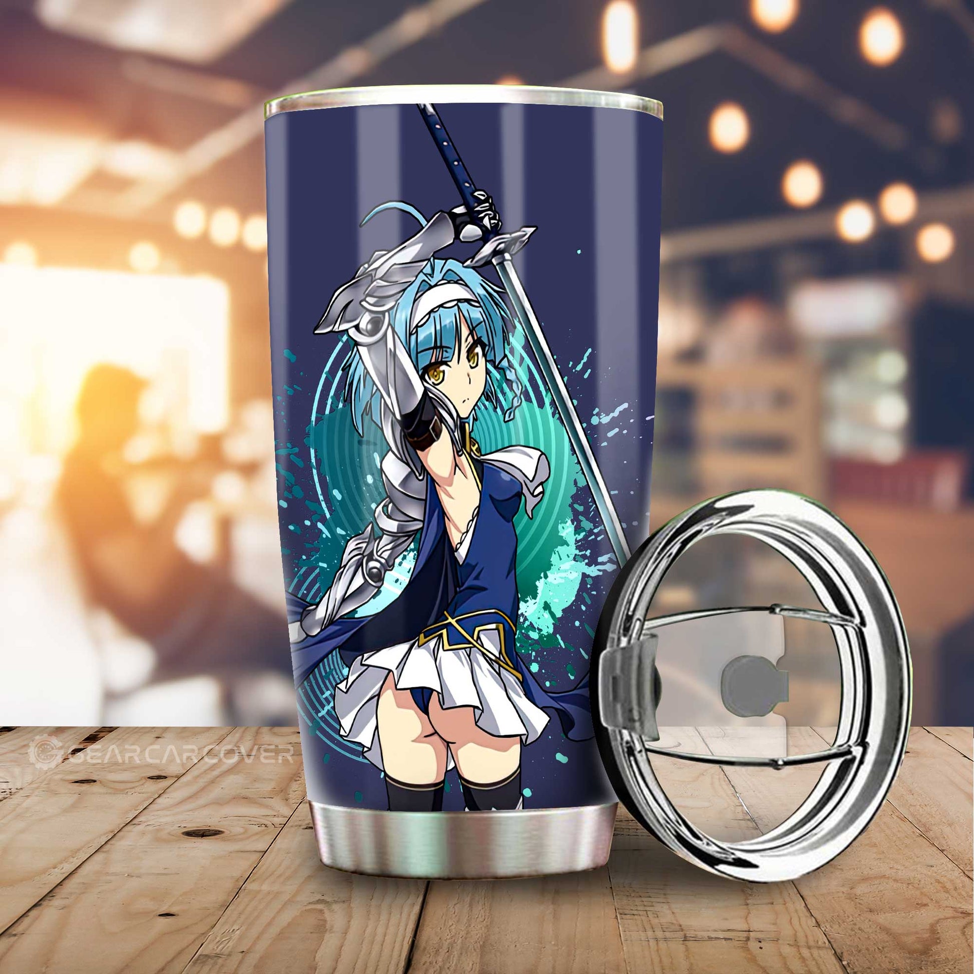 Waifu Girl Yuki Nonaka Tumbler Cup Custom The Testament of Sister New Devil Car Accessories - Gearcarcover - 1