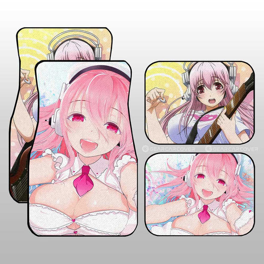 Waifu Girls Car Floor Mats Custom - Gearcarcover - 2