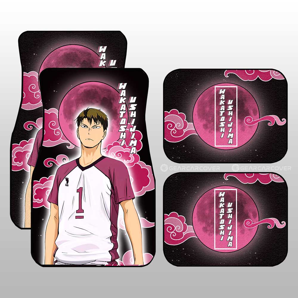 Wakatoshi Ushijima Car Floor Mats Custom For Fans - Gearcarcover - 1