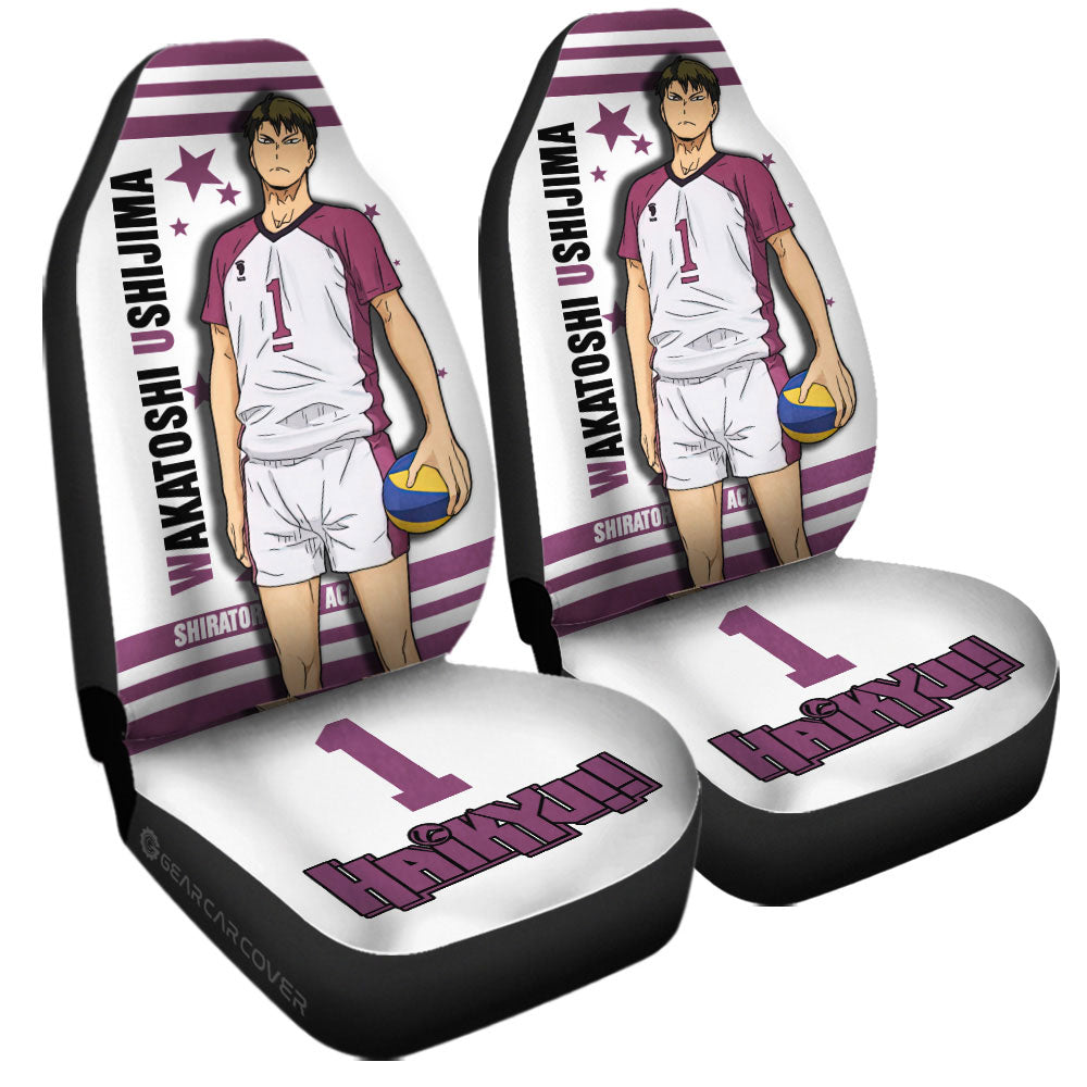 Wakatoshi Ushijima Car Seat Covers Custom Car Accessories - Gearcarcover - 1