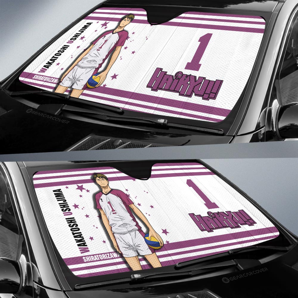 Wakatoshi Ushijima Car Sunshade Custom Car Accessories - Gearcarcover - 2