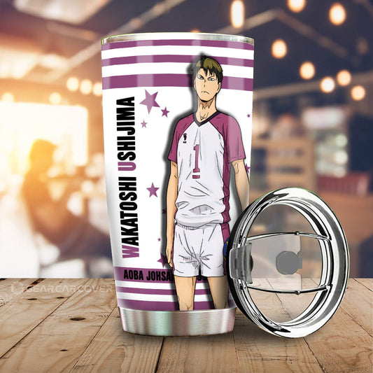 Wakatoshi Ushijima Tumbler Cup Custom Car Accessories - Gearcarcover - 2