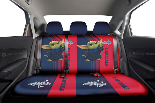 Washington Capitals Car Back Seat Covers Custom Car Accessories - Gearcarcover - 2