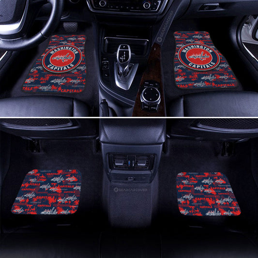 Washington Capitals Car Floor Mats Custom Car Accessories - Gearcarcover - 2