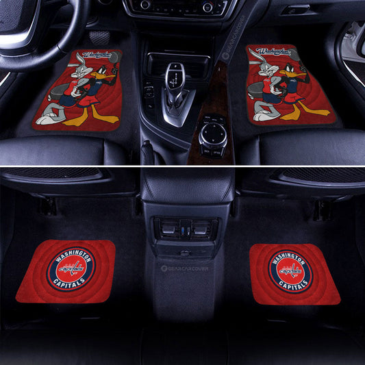 Washington Capitals Car Floor Mats Custom Car Accessories - Gearcarcover - 2