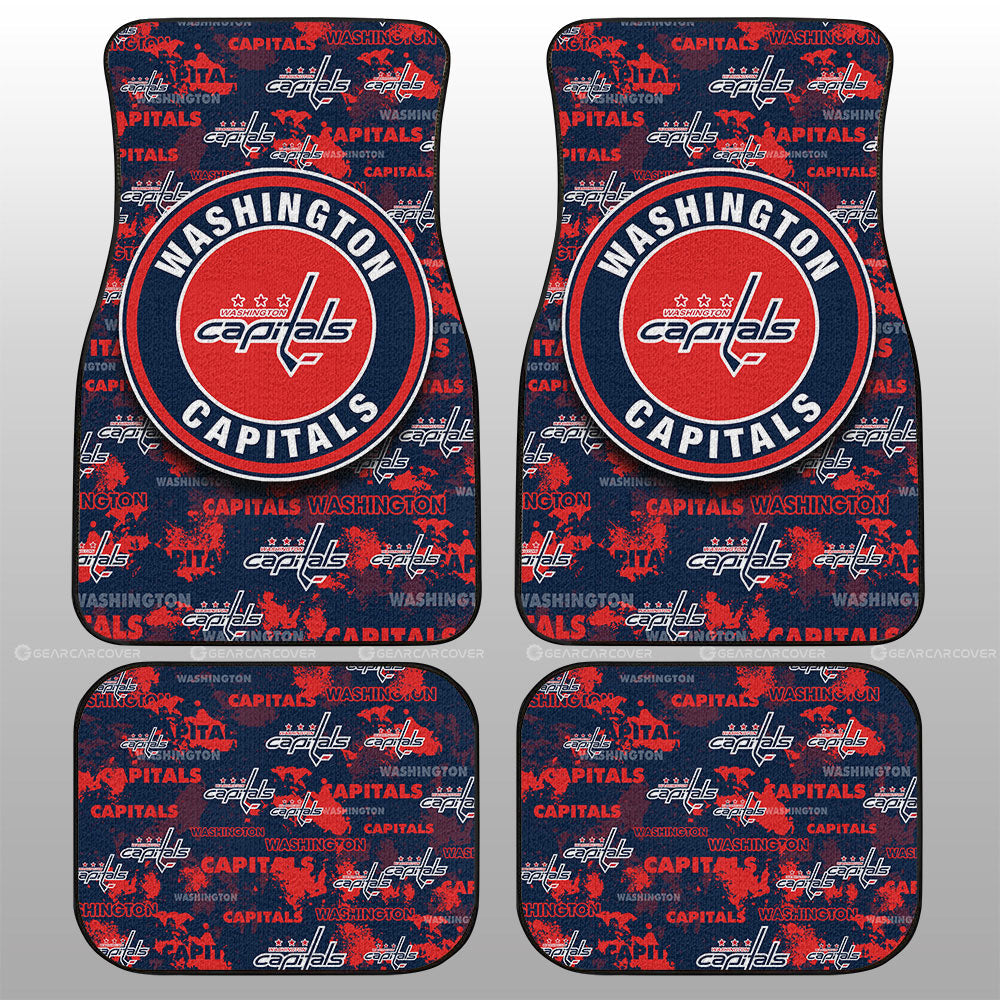 Washington Capitals Car Floor Mats Custom Car Accessories - Gearcarcover - 1