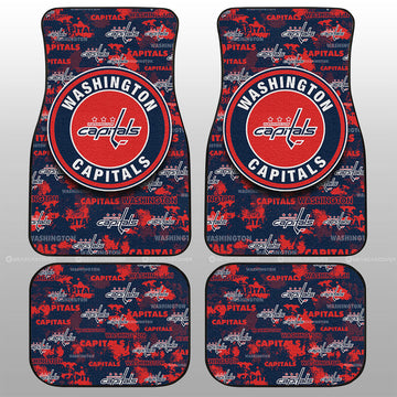 Washington Capitals Car Floor Mats Custom Car Accessories - Gearcarcover - 1