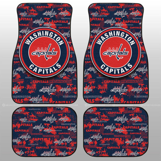 Washington Capitals Car Floor Mats Custom Car Accessories - Gearcarcover - 1